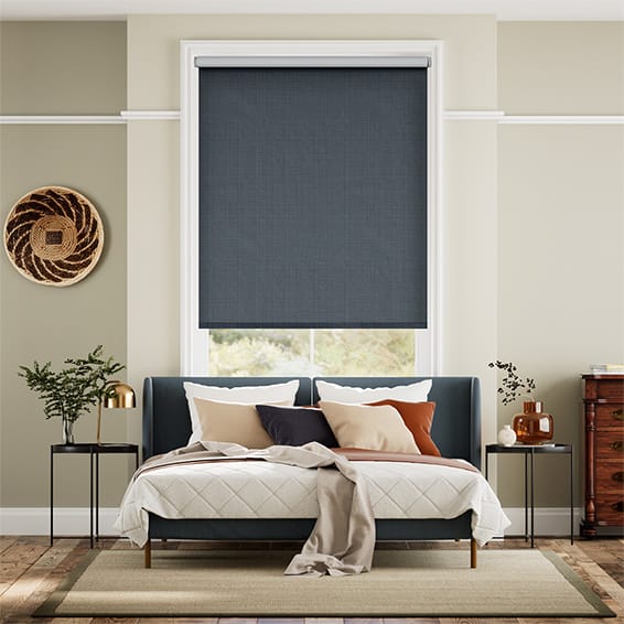 Colorized Choices Etta Cadet Blue  Roller Blind 4098