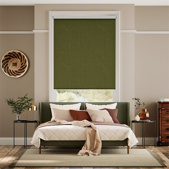 Colorized Choices Etta Olive Roller Blind 4103