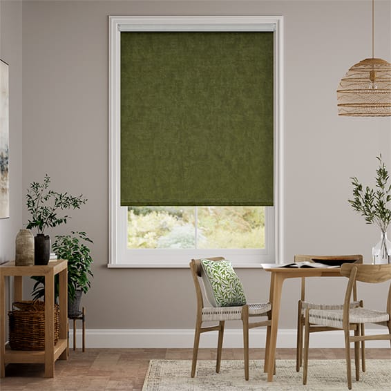 Colorized Choices Alva Basil Green Roller Blind