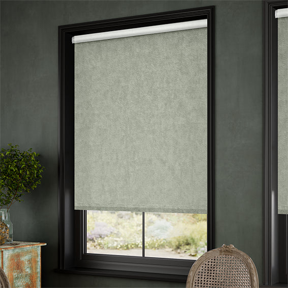 ColorizedZoom Choices Alva Sage Roller Blind