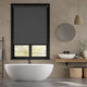 Colorized Electric Titan Blackout Kendall Charcoal Roller Blind 4133
