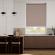 Colorized Electric Titan Blackout Warm Stone Roller Blind 4138