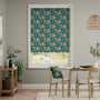 Colorized William Morris Golden Lily Evergreen Roller Blind 4148