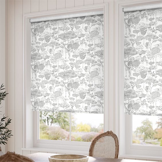 ColorizedZoom Grassland Graphite Roller Blind 4151