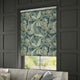 ColorizedZoom Electric William Morris Acanthus Velvet Forest Roller Blind 4154