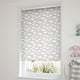 ColorizedZoom Electric Fluffy Clouds Blackout Grey Roller Blind 4166