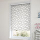 ColorizedZoom Electric Fluffy Clouds Blackout Grey Roller Blind 4166