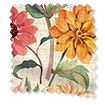 ColorizedSwatch Choices Dahlia and Chrysanthemum Yellow Roller Blind sample image