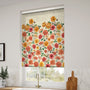 ColorizedZoom Choices Dahlia and Chrysanthemum Yellow Roller Blind 4170