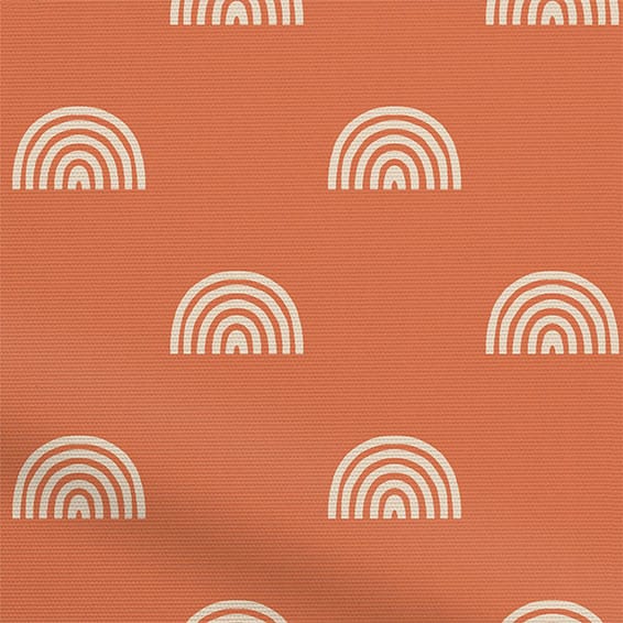 ColorizedPLA Little Arches Blackout Papaya Roller Blind 4175