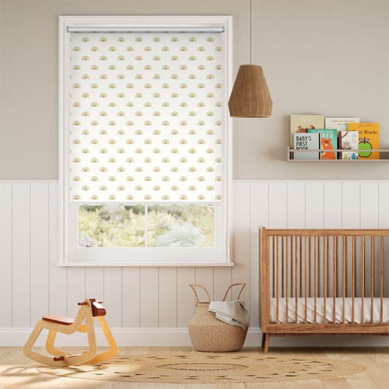 Colorized Little Arches Blackout Sunshine Roller Blind 4176