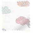 ColorizedSwatch Happy Clouds Blackout Dusk Roller Blind sample image