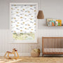 Colorized Happy Clouds Blackout Dawn Roller Blind