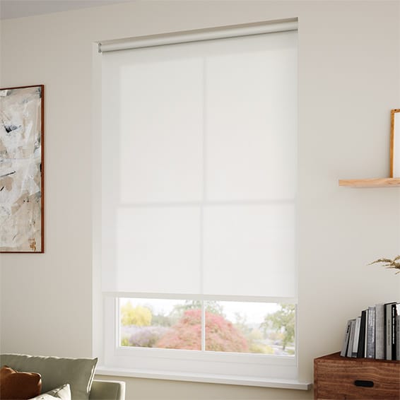 ColorizedZoom Electric Avalon Parchment  Roller Blind 4247