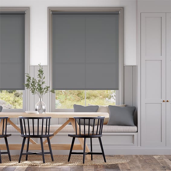 Colorized Electric Avalon Mid Grey  Roller Blind 4245