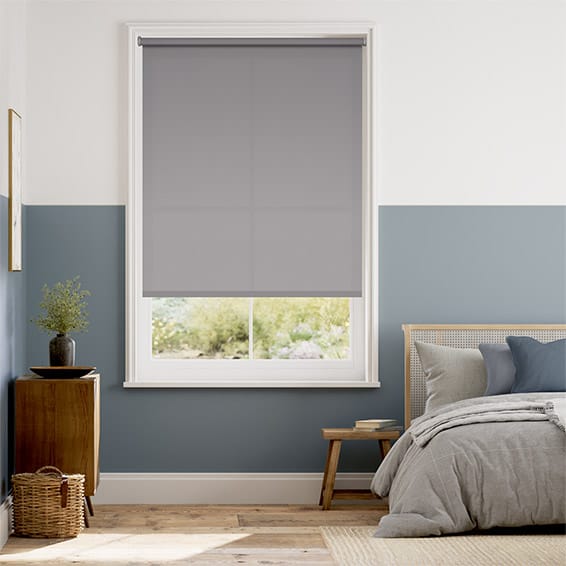 Colorized Electric Avalon Stone Roller Blind 4252
