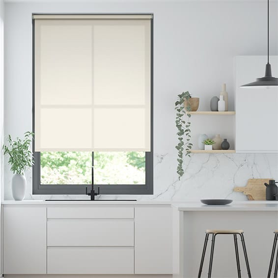 Colorized Electric Avalon Classic Ivory Roller Blind 4236