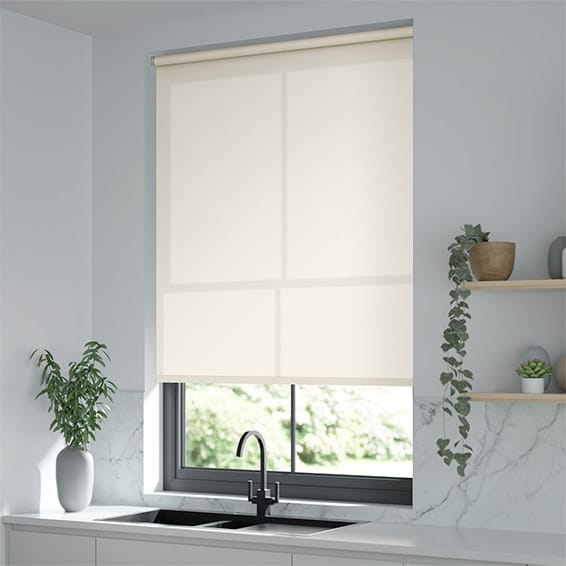 ColorizedZoom Electric Avalon Classic Ivory Roller Blind 4236