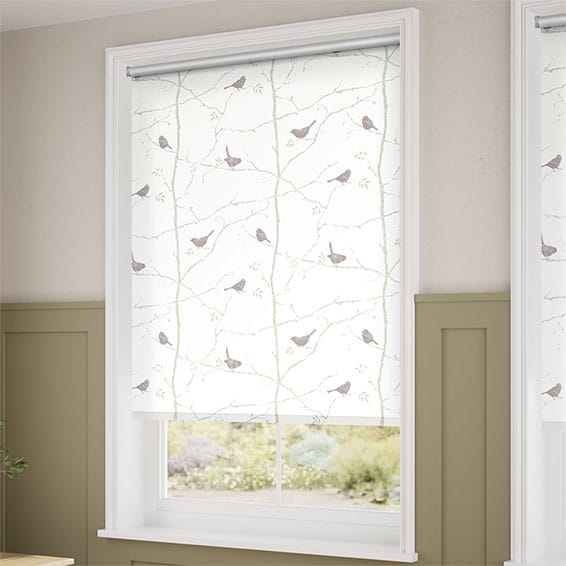 ColorizedZoom Twist2Go Springs Dawn Chorus Heather  Roller Blind 8985