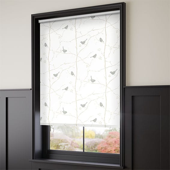 ColorizedZoom Twist2Go Springs Dawn Chorus Ivory  Roller Blind 4351