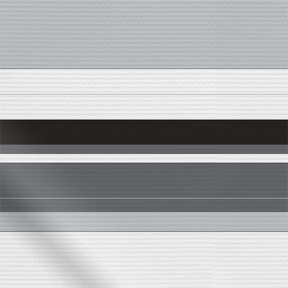 ColorizedPLA Twist2Go Splash Blackout Letterbox Noir Roller Blind 4395