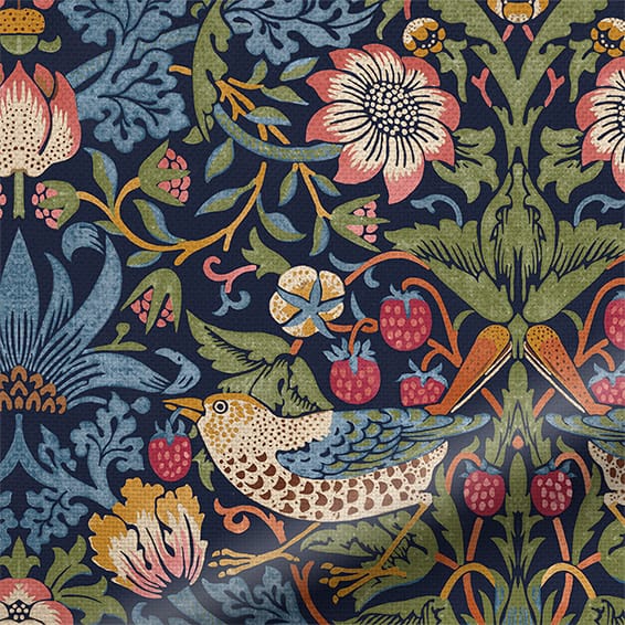 ColorizedPLA Twist2Go William Morris Strawberry Thief Jewel Roller Blind 9159