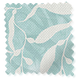 ColorizedSwatch Splash Blackout Sea Kelp Soft Teal Roller Blind sample image 4423
