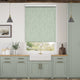 Colorized Dockleaf Soft Mist Roller Blind