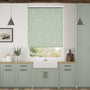 Colorized Dockleaf Soft Mist Roller Blind