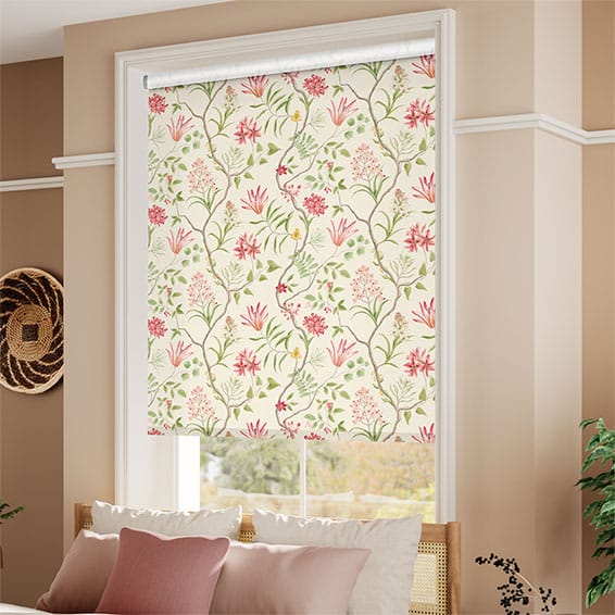 ColorizedZoom Twist2Go Orchid Trail Berry Lime Roller Blind 4513