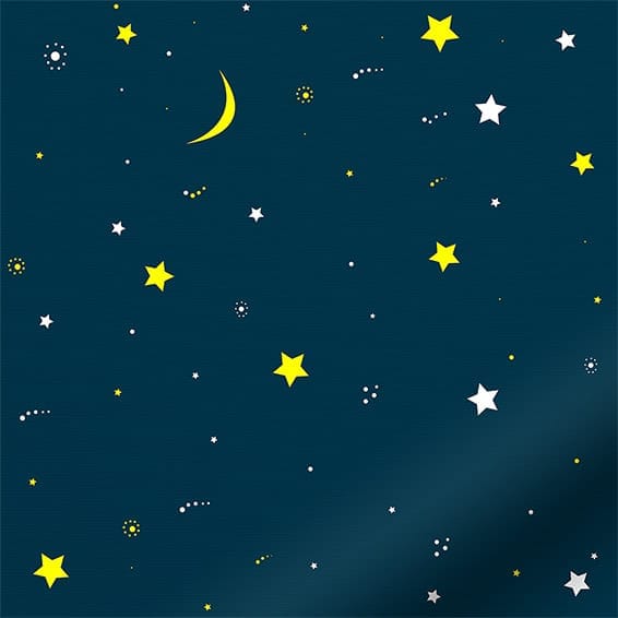 ColorizedPLA Twist2Go Night Sky Cosmic Blackout Blue Roller Blind 4590