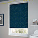 ColorizedZoom Twist2Go Night Sky Cosmic Blackout Blue Roller Blind 4590
