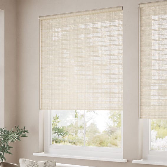 ColorizedZoom Twist2Go Moreno Birch Roller Blind 4598