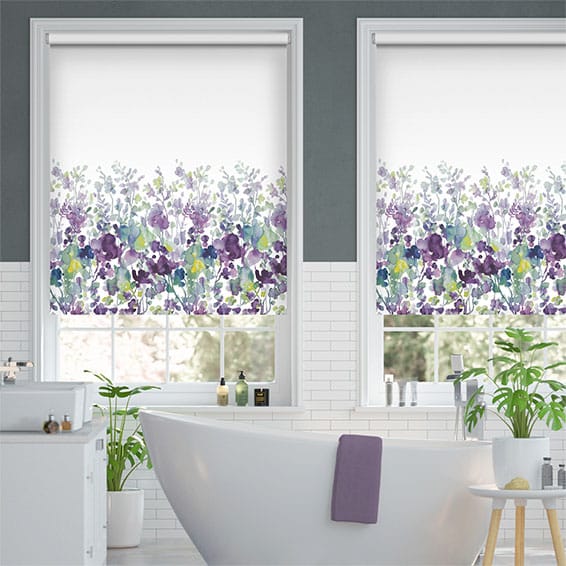 Colorized Twist2Go Fairhaven Amethyst Roller Blind