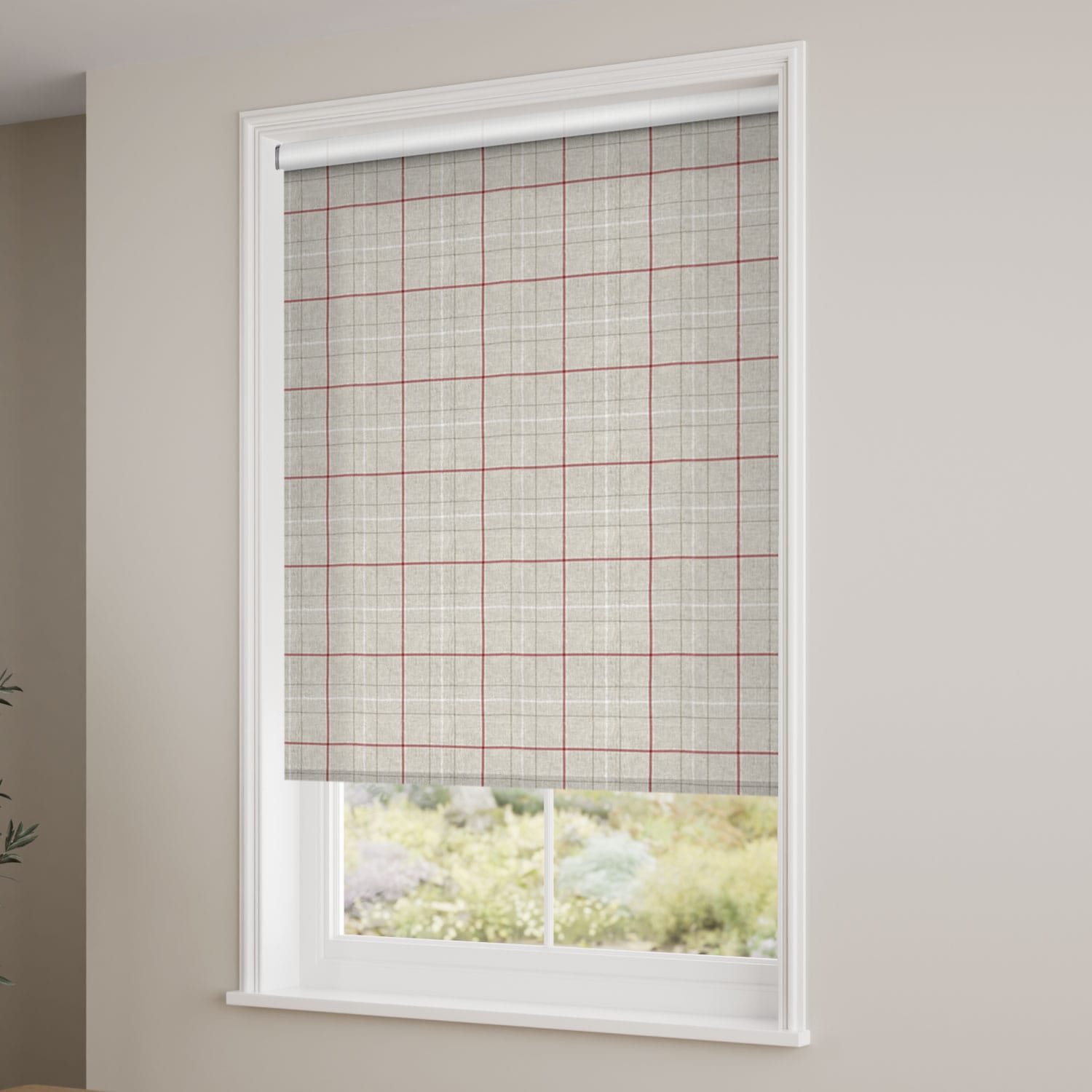 ColorizedZoom Twist2Go Choices Washington Crimson Roller Blind 4639