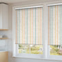 ColorizedZoom Twist2Go Choices Twill Stripe Linen Mediterranean Roller Blind 8983