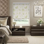 Colorized Twist2Go Choices Forest Fern Linen Foliage Roller Blind 4666