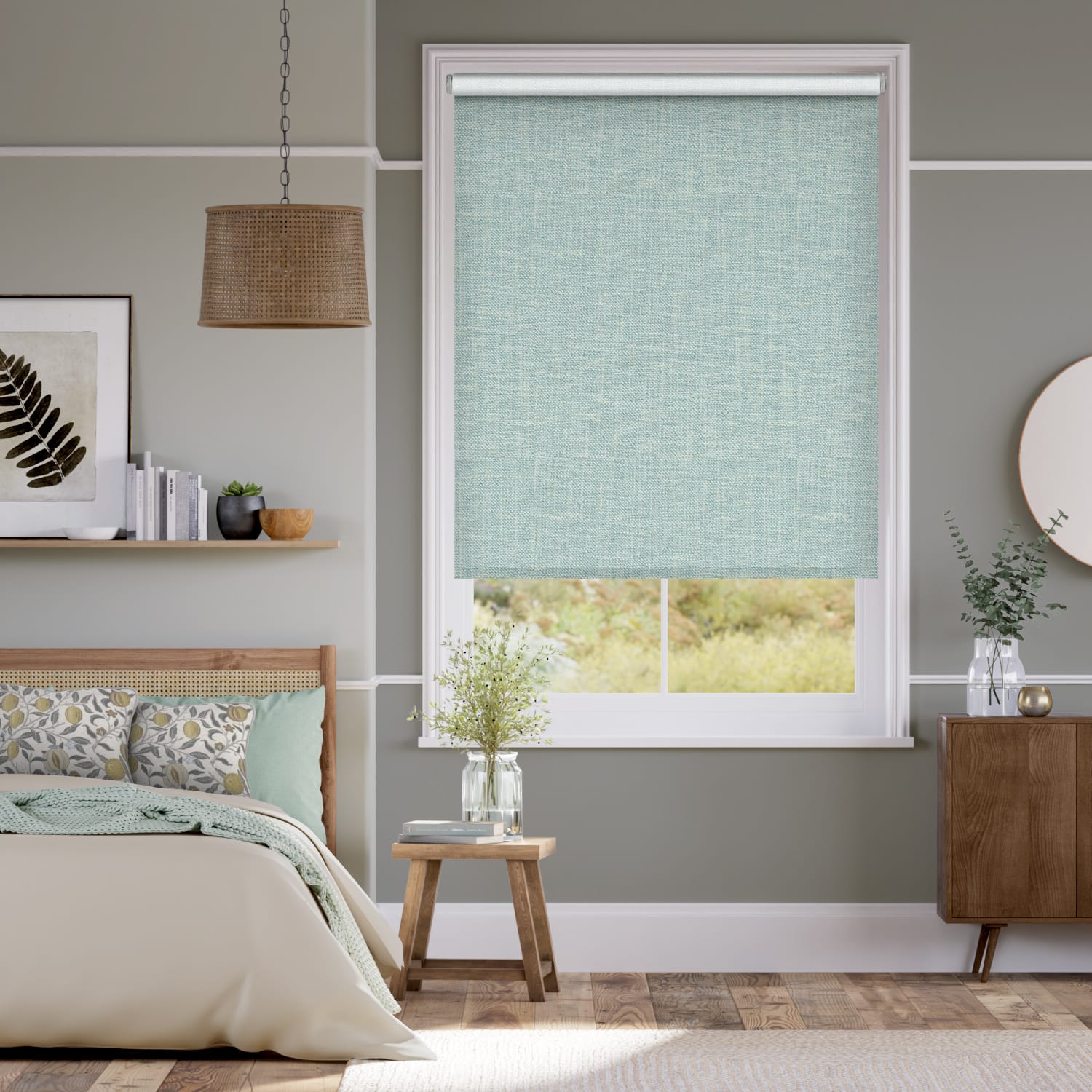 Colorized Twist2Go Choices Chalfont Tropical Sea Roller Blind 4689