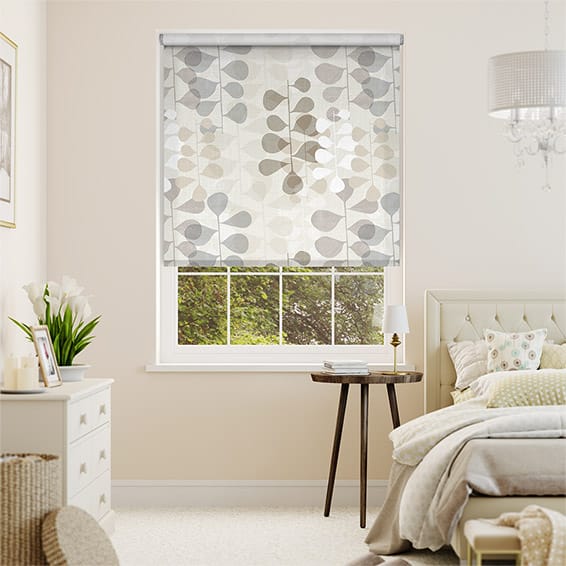 Colorized Twist2Go Choices Blooming Meadow Linen Neutral Roller Blind 4696