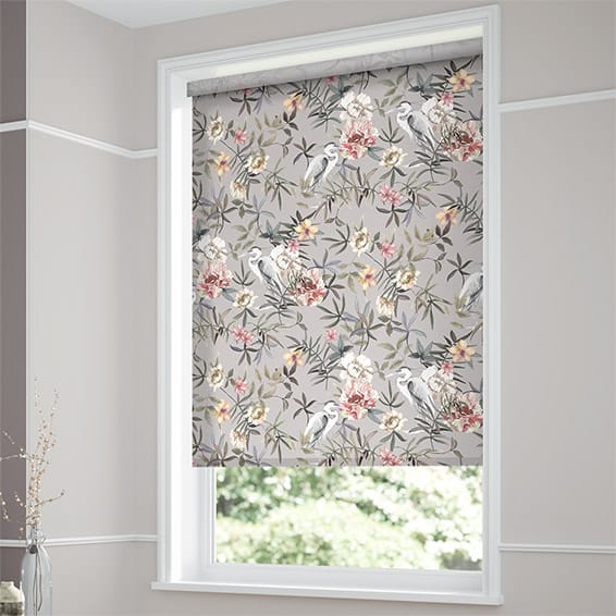 ColorizedZoom Twist2Go Choices Bella Heron Silver Roller Blind 4698