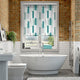Colorized Twist2Go Brix Cool Green Roller Blind 4736