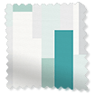 ColorizedSwatch Twist2Go Brix Cool Green Roller Blind sample image 4736