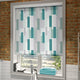 ColorizedZoom Twist2Go Brix Cool Green Roller Blind 4736