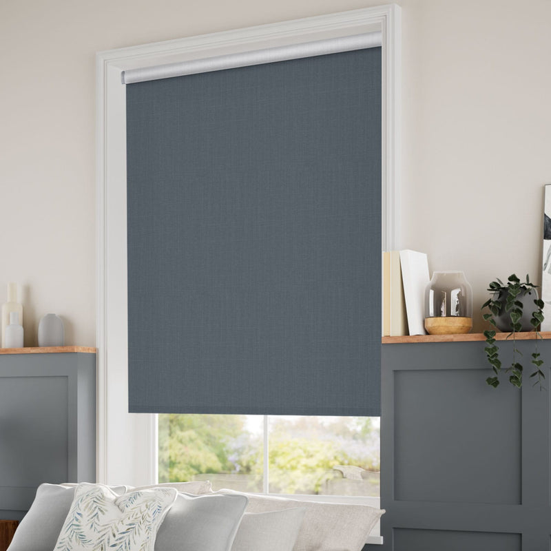 ColorizedZoom Choices Averley Denim Roller Blind 4755