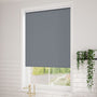 ColorizedZoom Choices Averley Blue Grey Roller Blind
