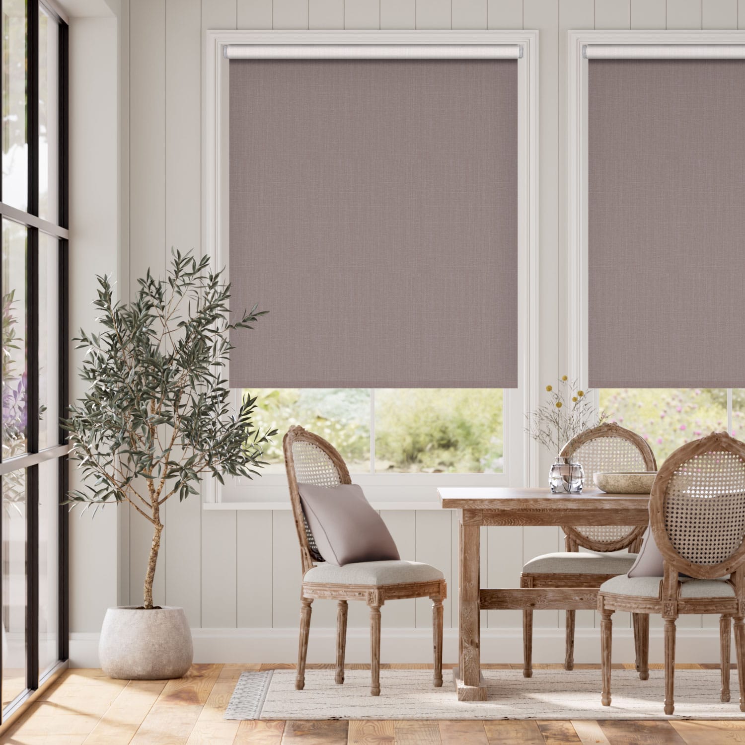 Colorized Twist2Go Choices Averley Thistle Roller Blind 4777
