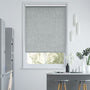 Colorized Electric Canali Blackout Silver Grey Roller Blind 4784