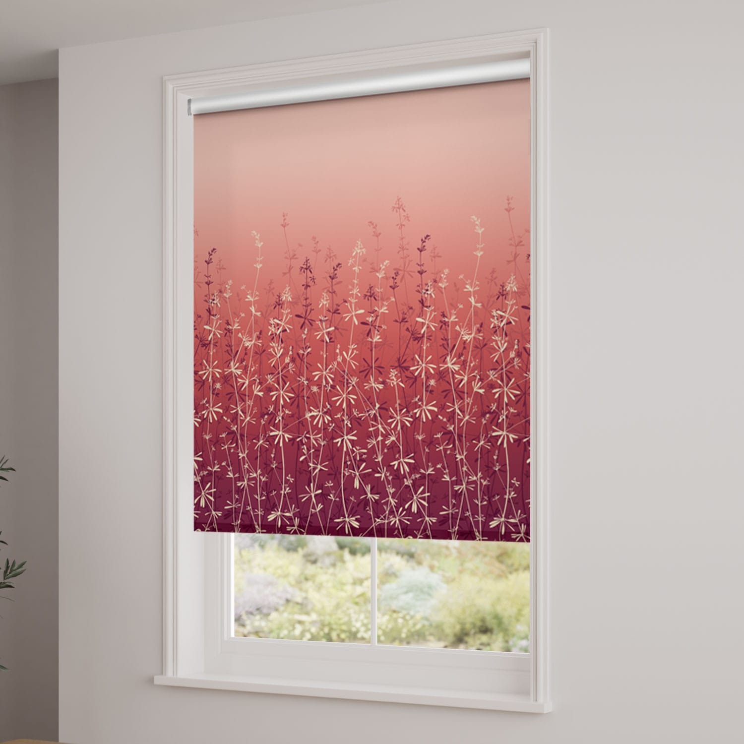 ColorizedZoom Twist2Go Goosegrass Berry Roller Blind