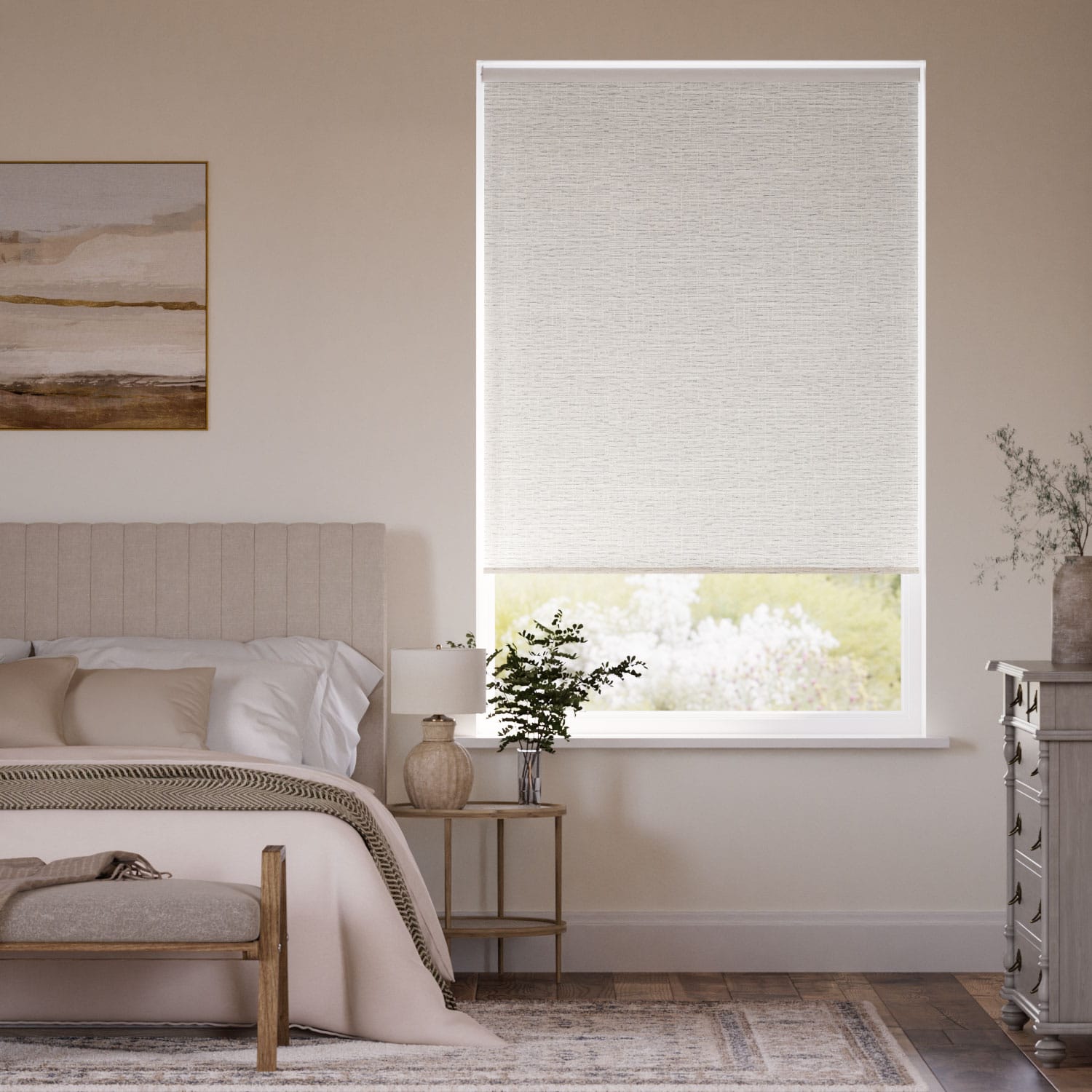 Colorized Austin Blackout Pebble Roller Blind