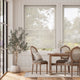 Colorized Oriel Voile Ash Roller Blind